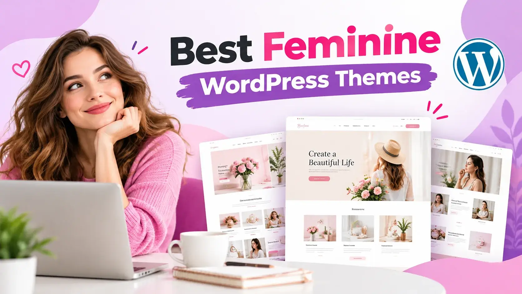 Best Feminine WordPress Themes for Stylish Websites 2026