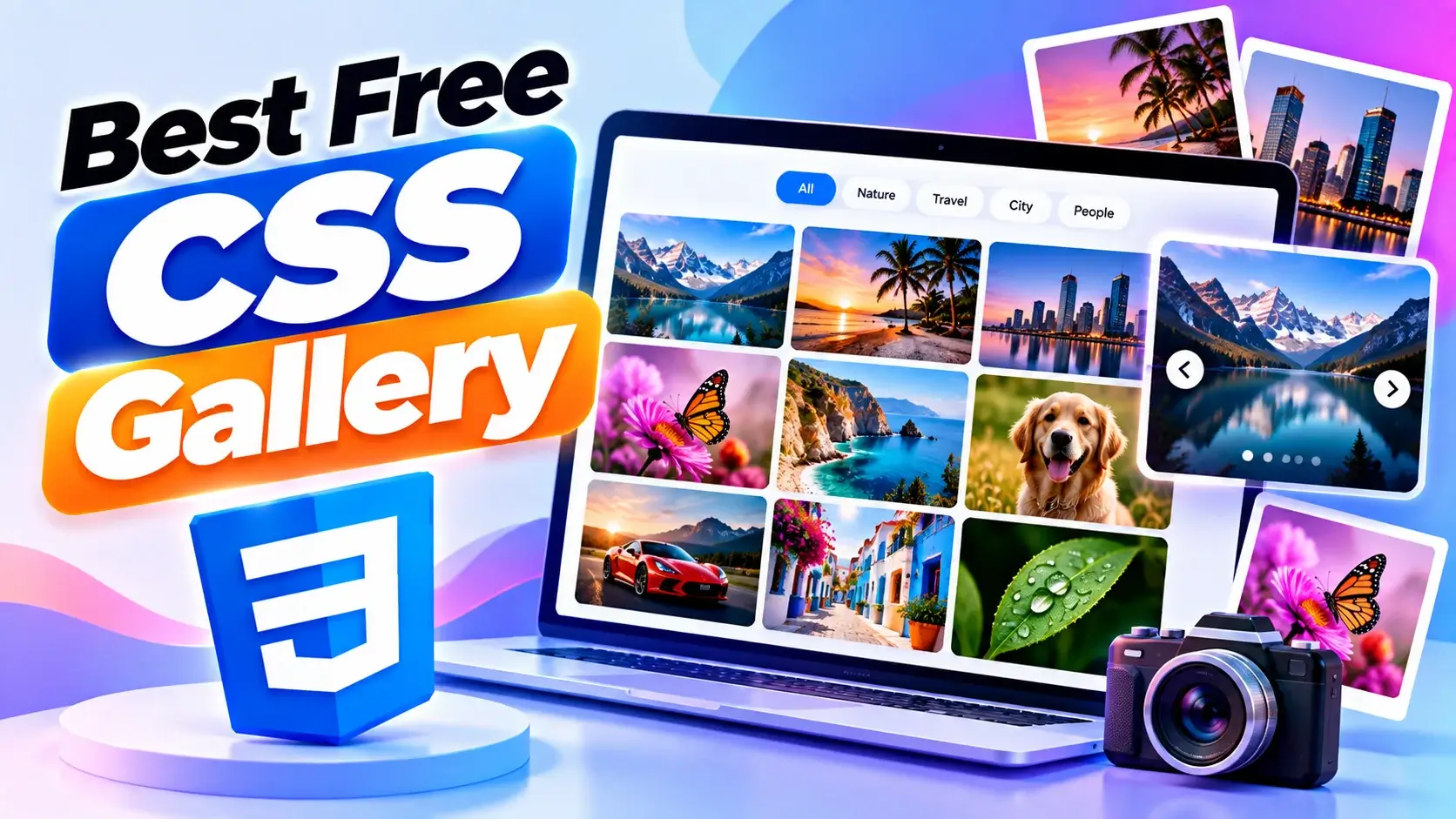 Best Free CSS Gallery for Modern and Responsive Websites