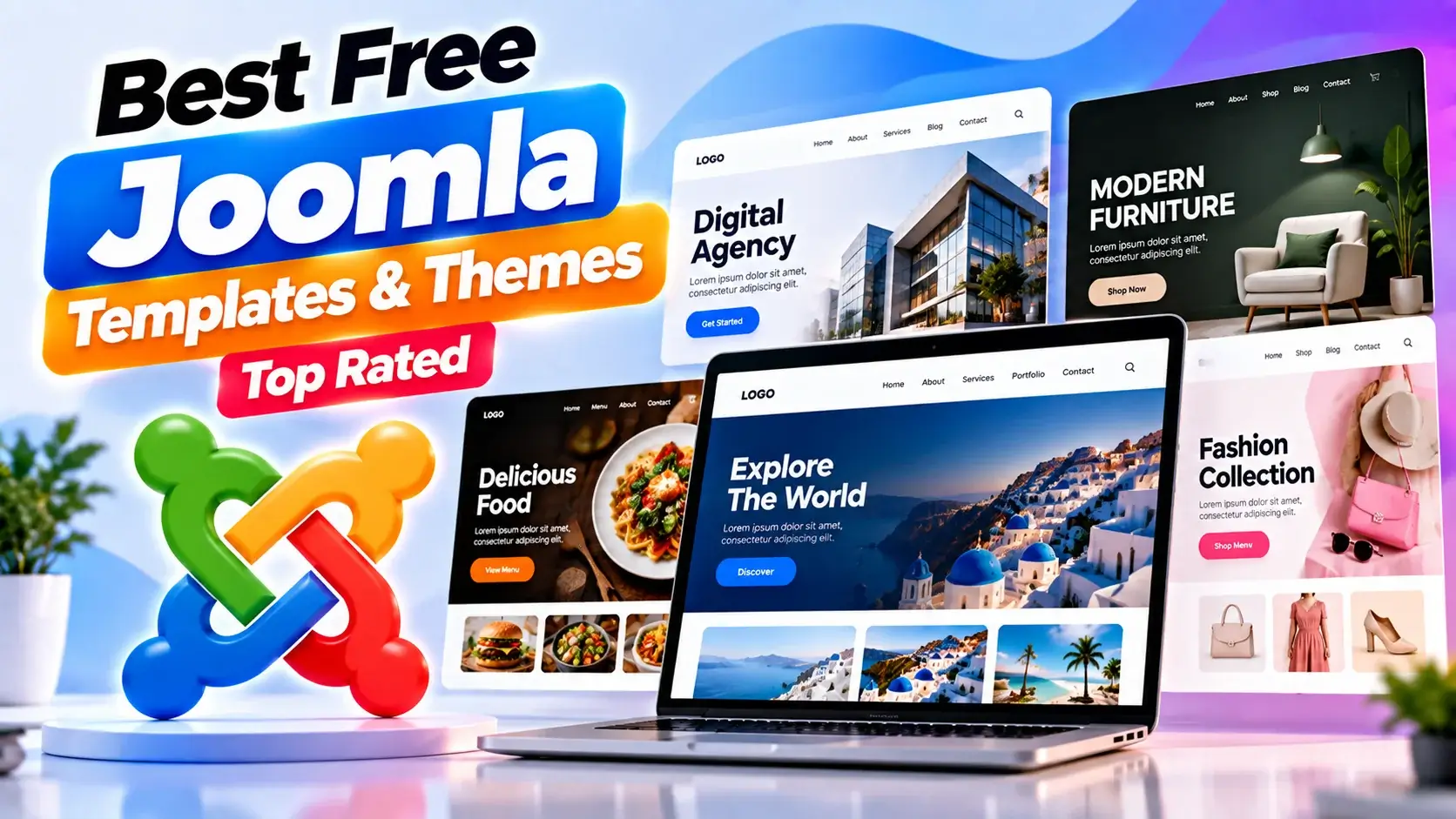 Best Free Joomla Templates & Themes 2025 – Top Rated Picks
