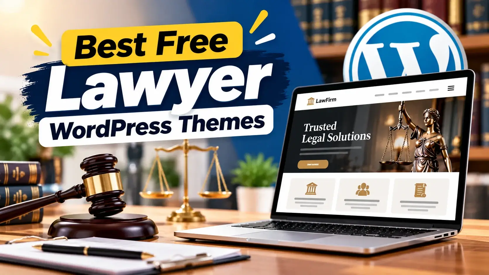 Best Free Lawyer WordPress Themes for Law Firms