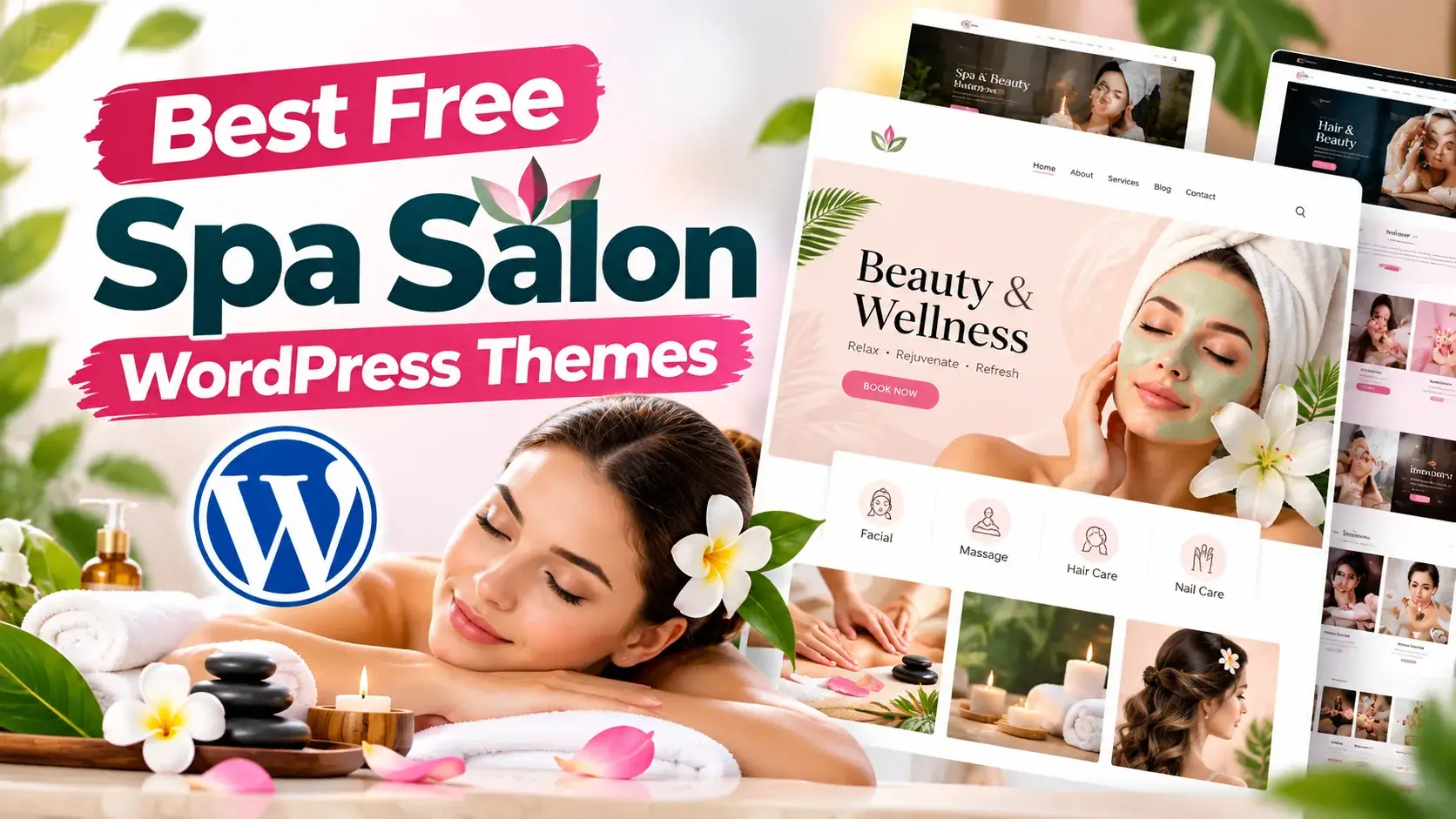 Best Free Spa Salon WordPress Themes for 2026