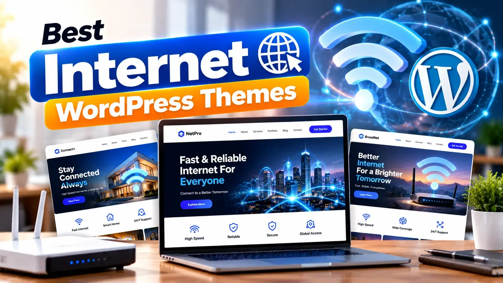 Best Internet WordPress Themes for Modern Websites