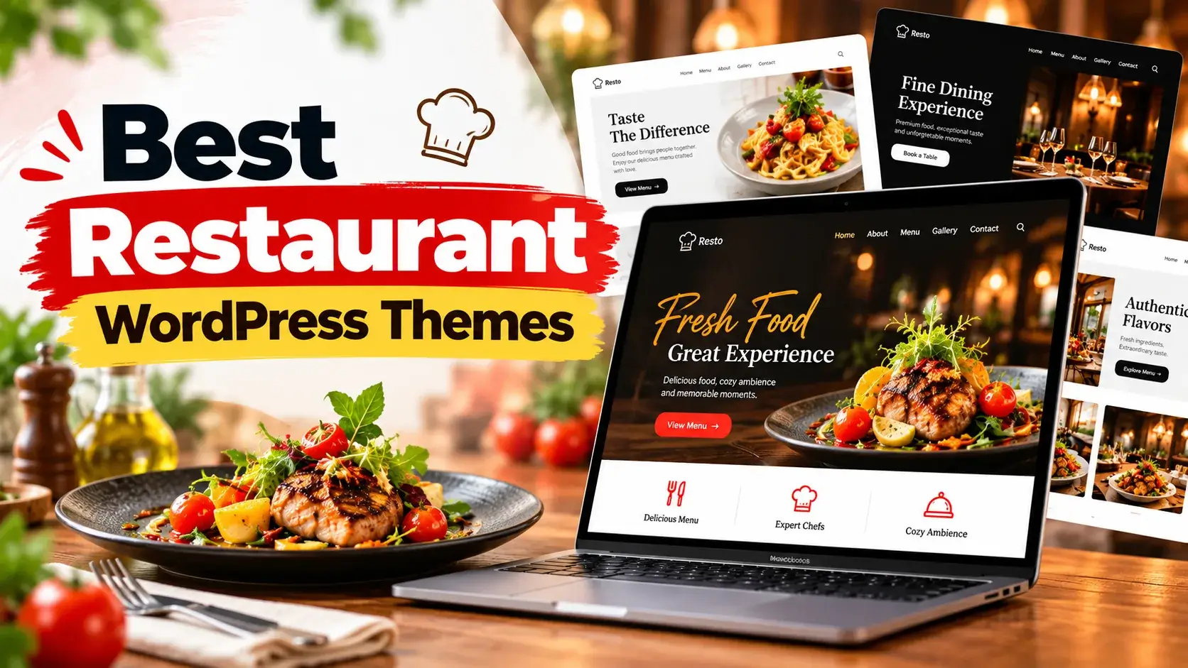 Best Restaurant WordPress Themes for Stunning Websites