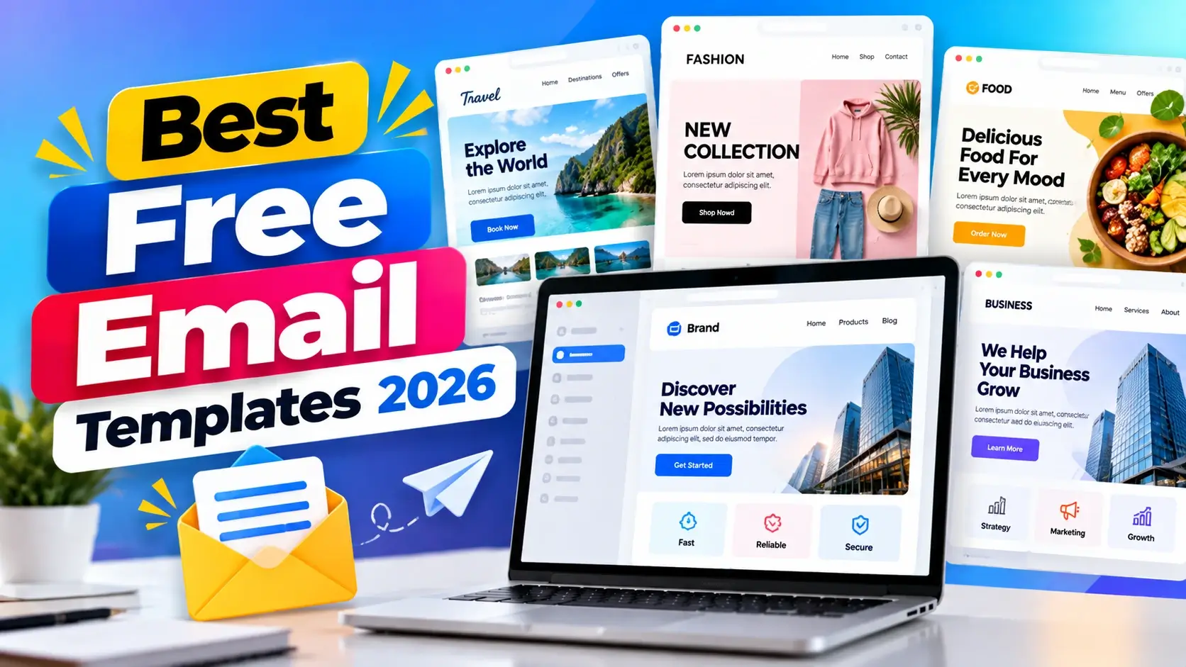 Best Free Email Templates 2026 for Every Business 2026