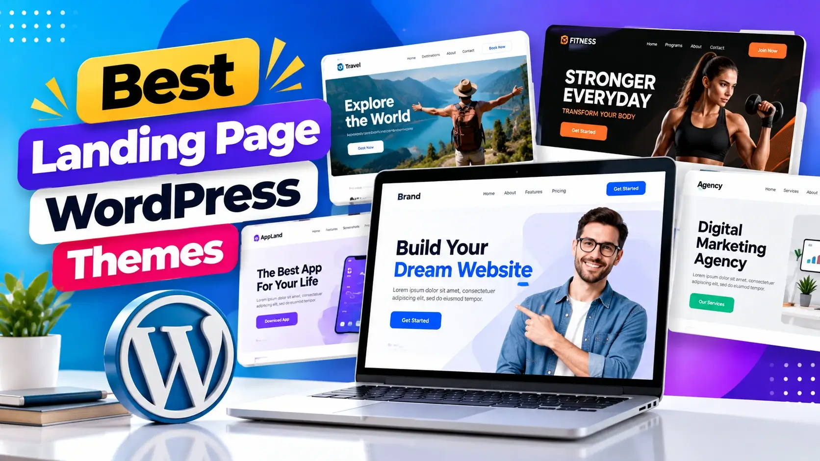 Best Landing Page WordPress Themes for High Conversions 2026
