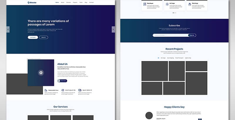 22 Best Free Business PSD Website Templates 2025 Business Website Template