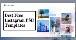 Free Instagram PSD Templates