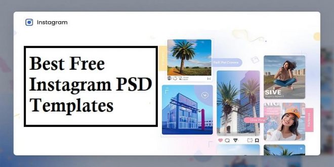 Free Instagram PSD Templates