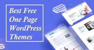 Free One Page WordPress Themes