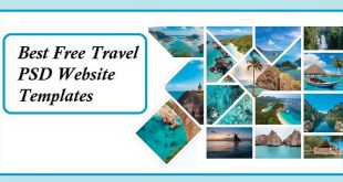Free Travel PSD Website Templates