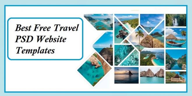 Free Travel PSD Website Templates