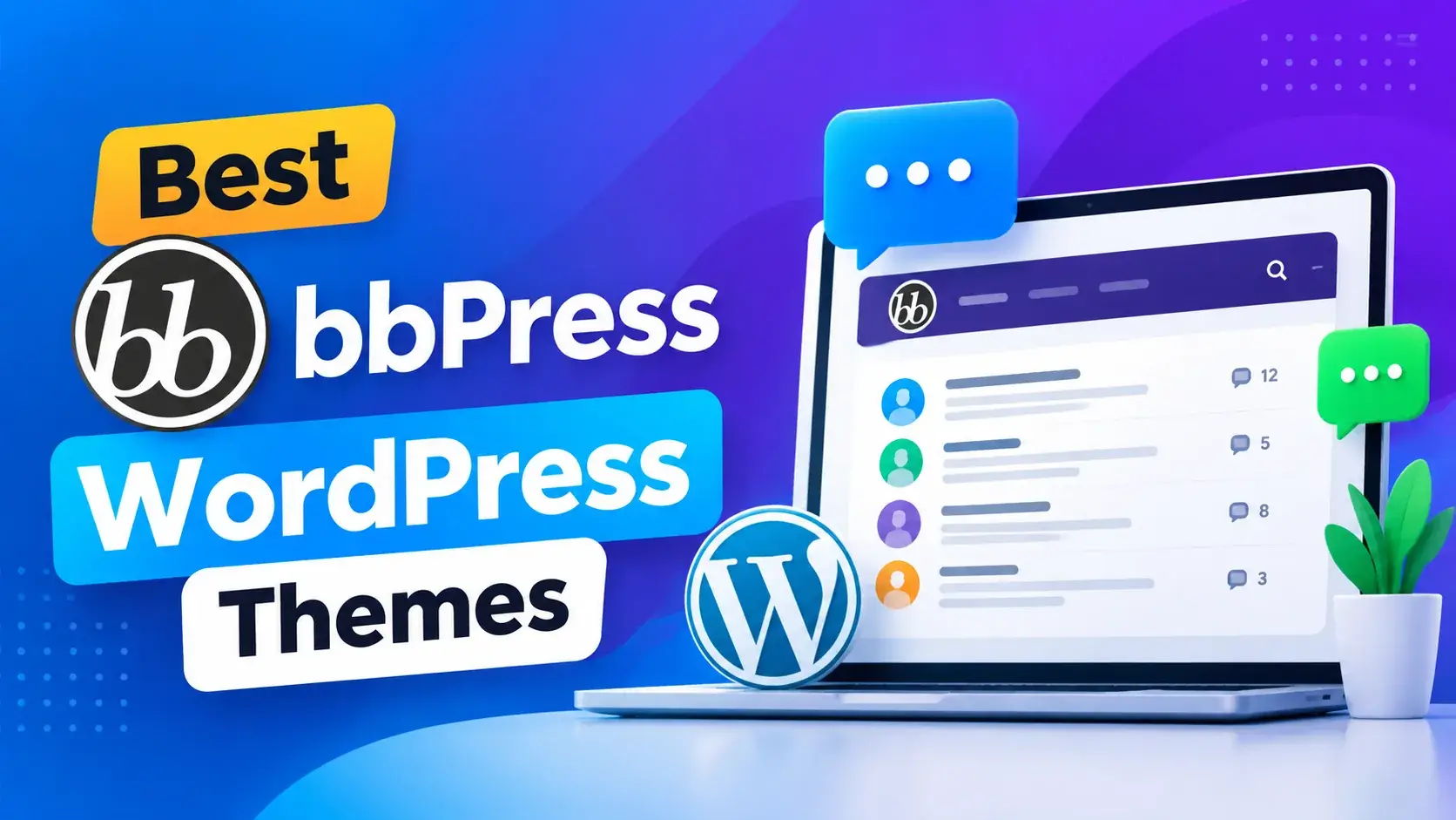Best bbPress WordPress Themes 2026