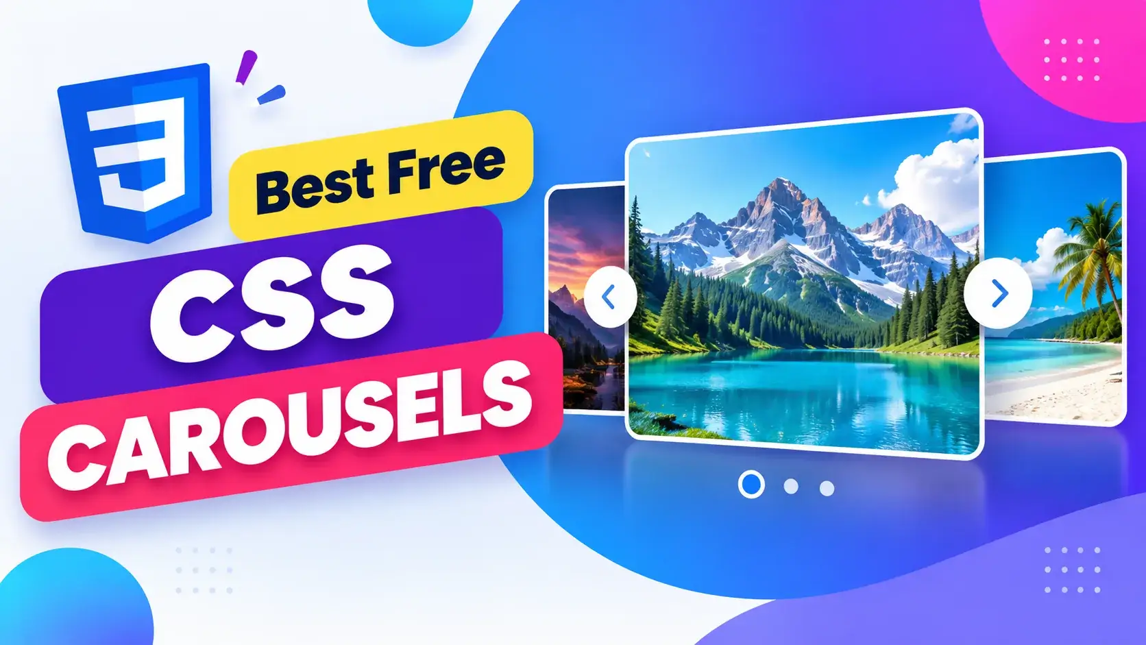 Best Free CSS Carousels for Modern Websites 2026