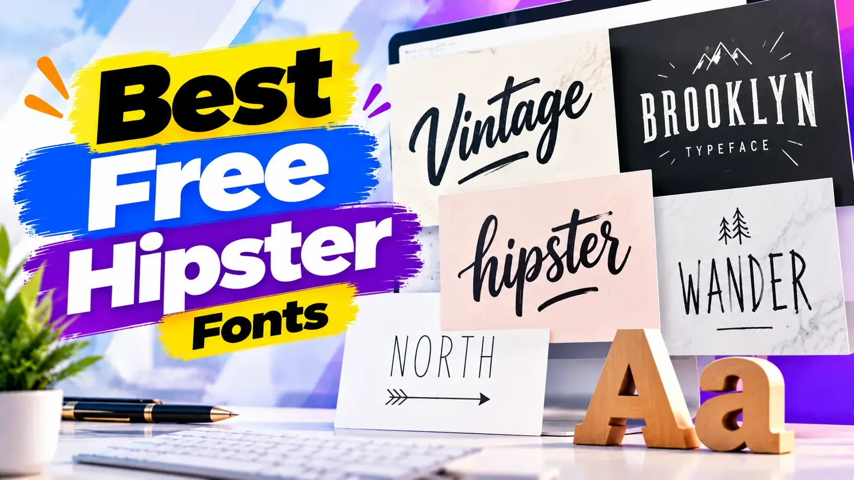 Best Free Hipster Fonts for Creative Designs 2026