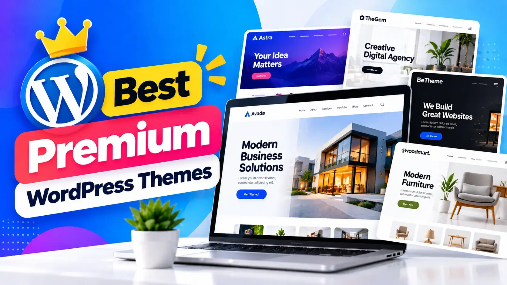 Best Premium WordPress Themes for Stunning Websites