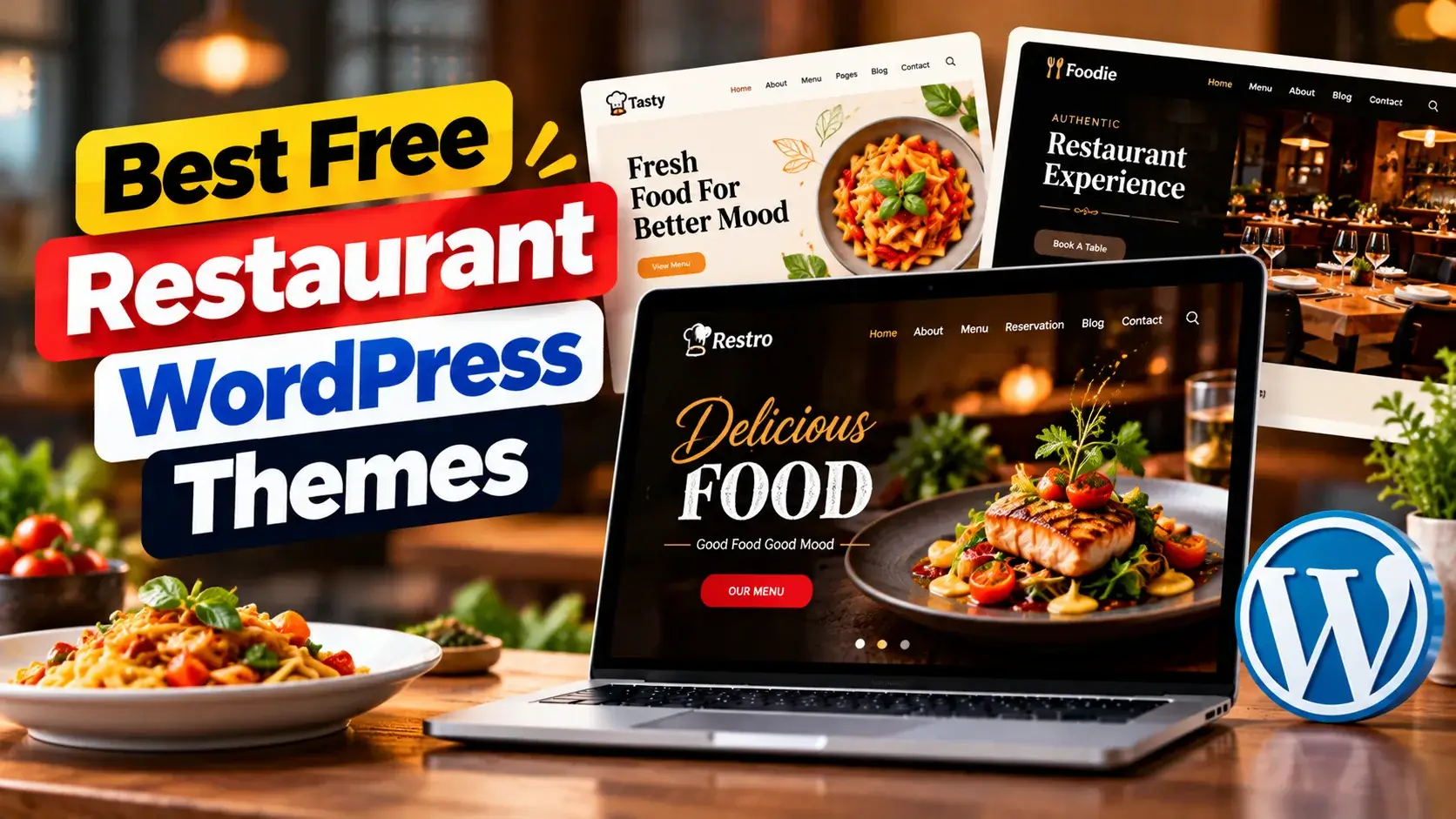Best Free Restaurant WordPress Themes 2026