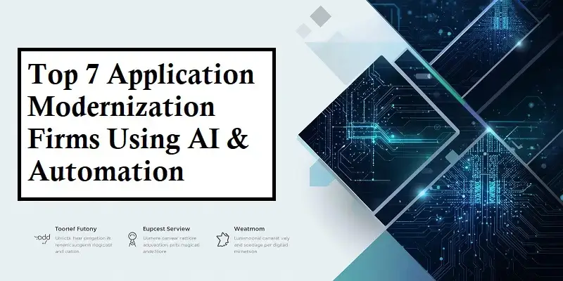 Application Modernization Firms