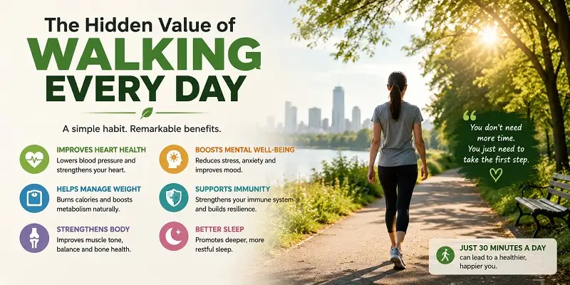 Hidden Value of Walking Every Day