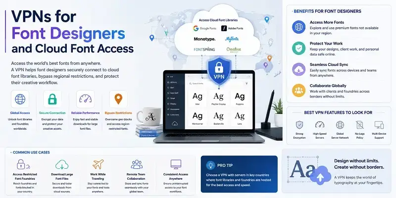 VPNs for Font Designers and Cloud Font Access